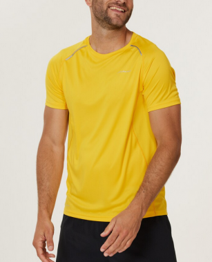 Żółta koszulka męska Endurance
