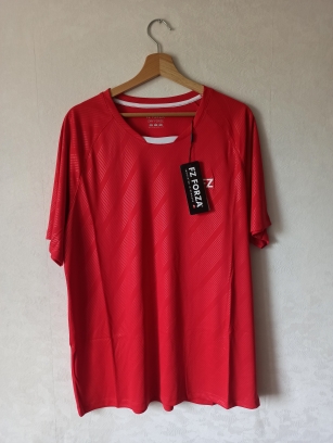 Męski t-shirt XL czerwony