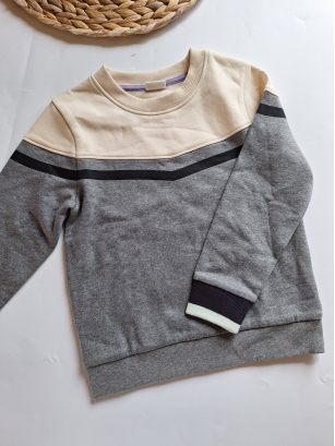 Bluza 110 - 116 szara Pompdelux