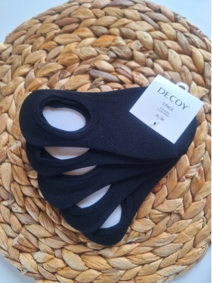 Czarne stopki damskie 36 - 38 Decoy 