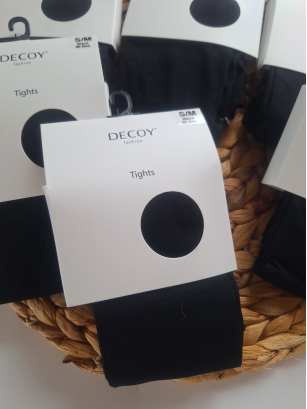 Decoy czarne rajstopy 60 DEN 