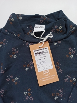Granatowa bluza w gwiazdki