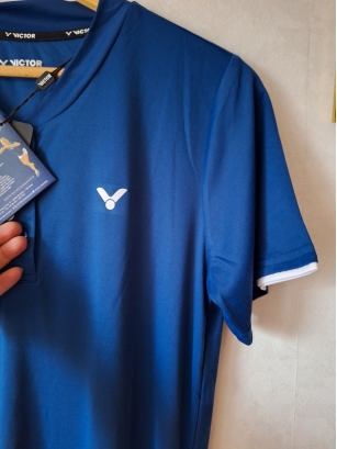 Niebieska koszulka polo Virtus Lindsay