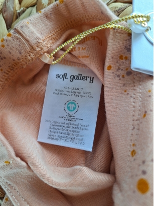 Spodnie niemowlęce 62 Soft Gallery różowe