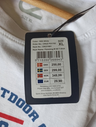 Bawełniany t-shirt męski XL