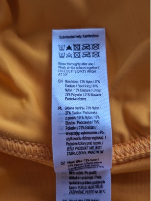 Majtki kąpielowe 5XL 