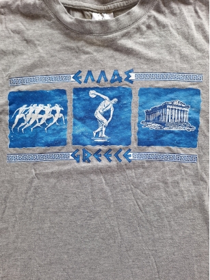 T-shirt z greckim motywem 128