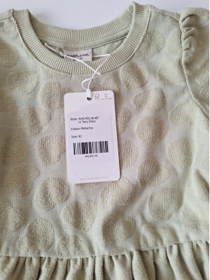 Sukienka Pompdelux pistacjowa 92