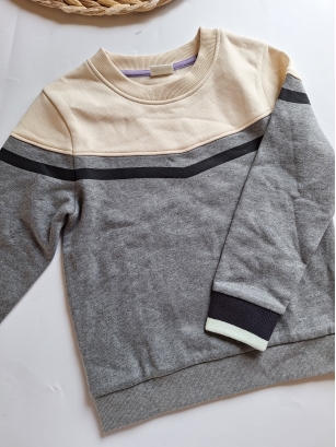 Bluza 110 - 116 szara Pompdelux