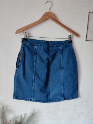 Denimowa spódnica mini