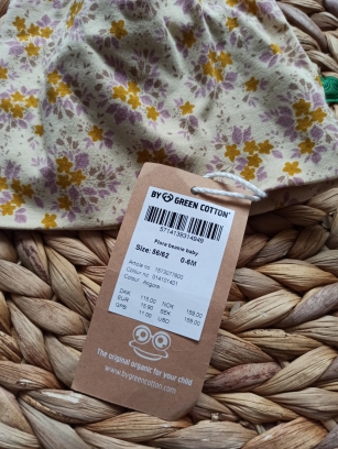 Niemowlęca czapka z bawełny
