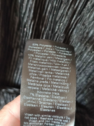 Błyszcząca bluza Fransa