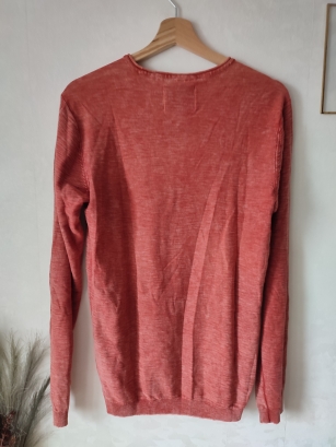Czerwona bluza męska 