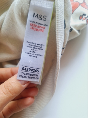 Bluza 86 bawełniana zwierzątka