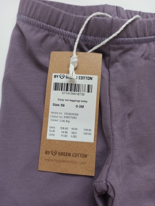 Fioletowe legginsy Musli