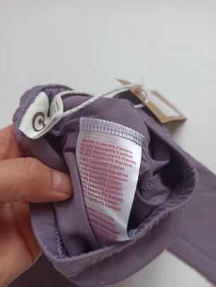 Fioletowe legginsy Musli